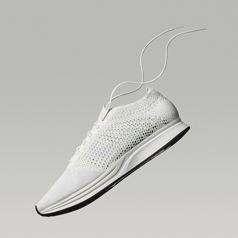 Flyknit racer triple store white